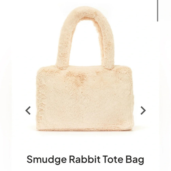 Jellycat smudge rabbit tote bag - Picture 3 of 3